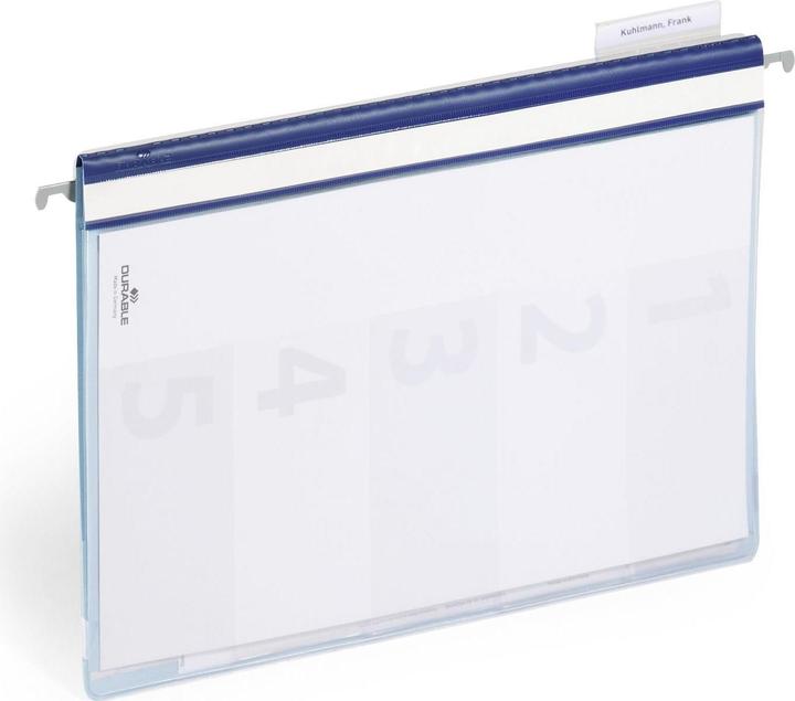 Actual product image Durable 2556-06 Suspension file blue 1 piece(s) (A4, 5 x)