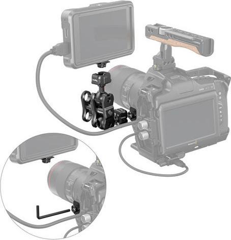 Produktbild SmallRig Drop in HawkLock mini Magic Arm with Quick Release Ball Head 3515B
