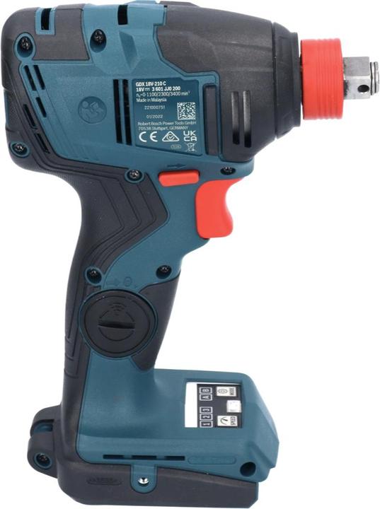 Productafbeelding Bosch Professional Bosch GDX 18V-210 C Professionele accu-slagmoersleutel 18 V 210 Nm borstelloos + L-Boxx - zonder (Oplaadbare batterij)