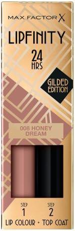 Image du produit Max Factor Lipfinity 24HRS Lip Colour (008 Rêve de miel)