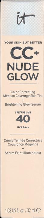 Image du produit It Cosmetics CC NUDE GLOW lightweight foundation glow serum SPF40 fair light 32 ml