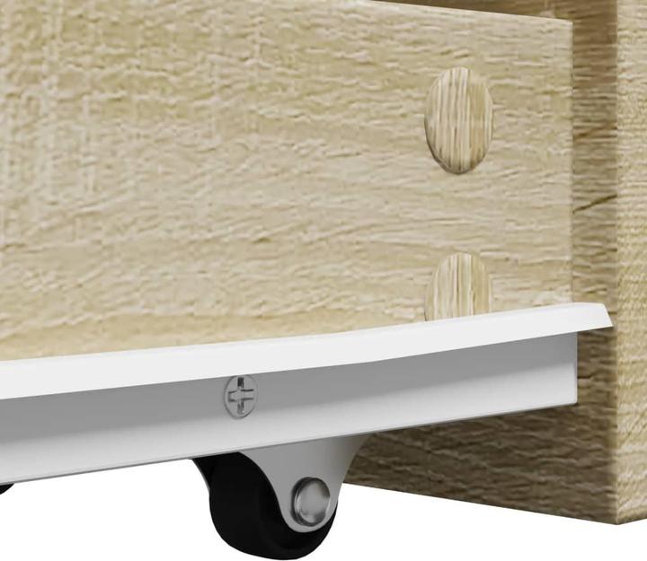 Immagine prodotto VidaXL Mobile bagno stretto con rotelle (22 x 41 x 135 cm)
