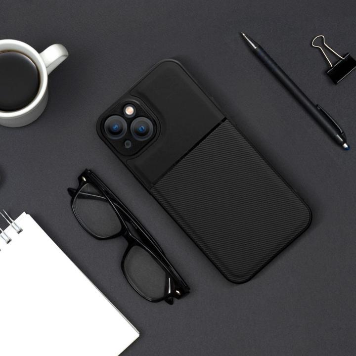 Image du produit Forcell Other OEM NOBLE case for IPHONE 12 black (Apple iPhone 12)