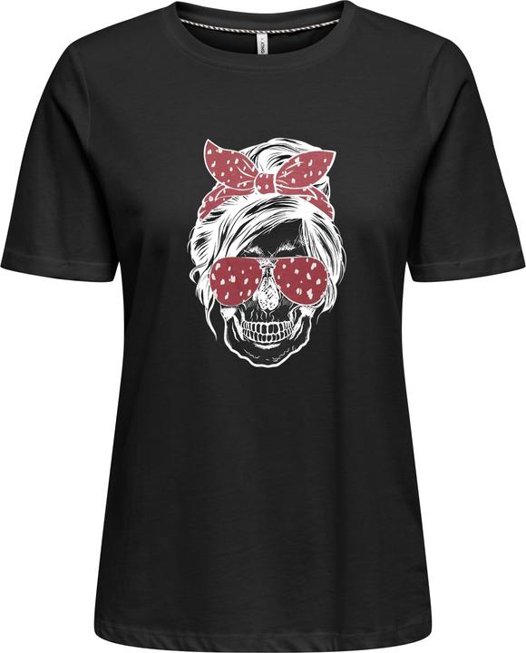 Image du produit Only Onlstella Life S/S Skull Top Cs Jrs (XS)
