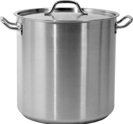 Produktbild Yato HOHER TOPF MIT EDELSTAHLDECKEL 36X36CM, 36,6L. (36 cm, Edelstahl)