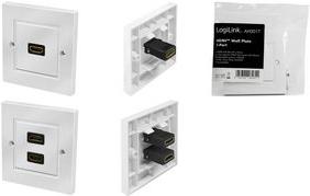Productafbeelding LogiLink Aansluitdoos, HDMI koppeling