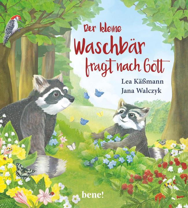 Actual product image Der kleine Waschbär fragt nach Gott – ein Bilderbuch für Kinder ab 2 Jahren (German, Lea Kässmann, 2020)