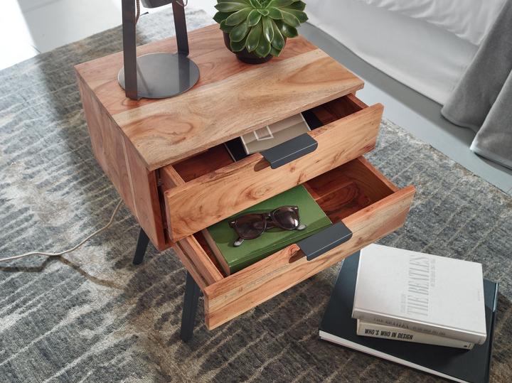 Actual product image Wohnling Night console (47 x 35 x 65 cm)