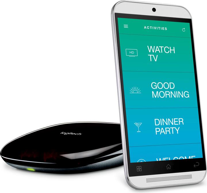 Produktbild Logitech Harmony Hub (Universal Fernbedienung, Infrarot, Bluetooth)