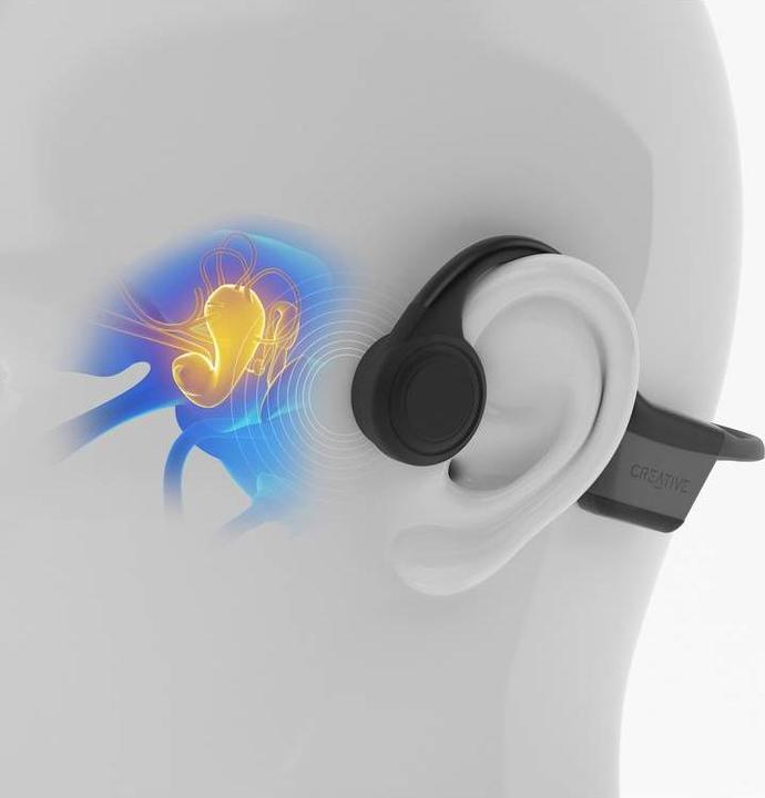 Actual product image Creative Bluetooth Headphones Outlier Free Mini Black (51EF1130AA000) (ANC, 6 h, Wireless)