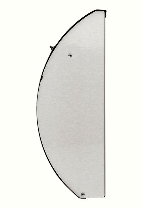 Produktbild Burg Wächter Briefkasten Modena 3857 Ni Höhe 335 mm Breite 360 mm Tiefe 127 mm Edelstahl DIN C4