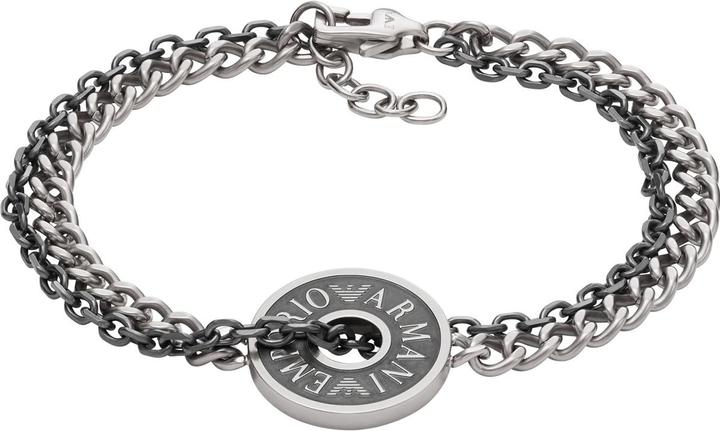 Emporio Armani Armband LOGO ESSENTIALS (17.50 cm, Edelstahl)