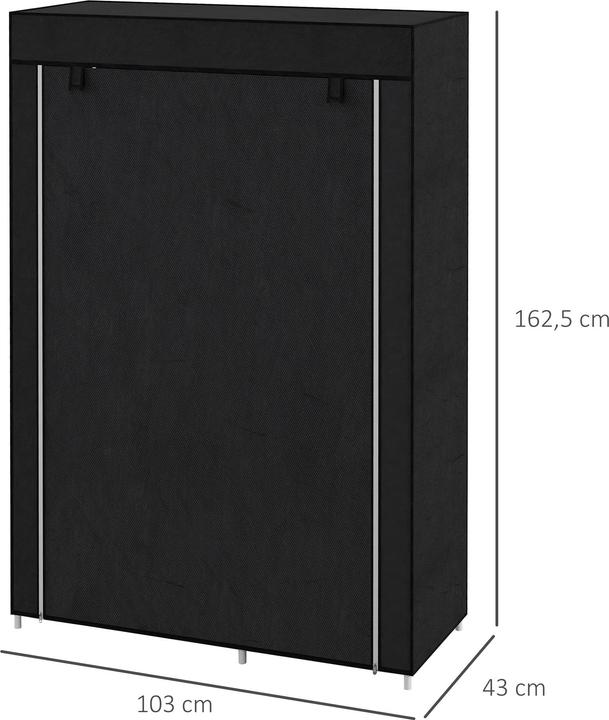Immagine prodotto Homcom Stoffschrank (103 x 43 x 162,5 cm)