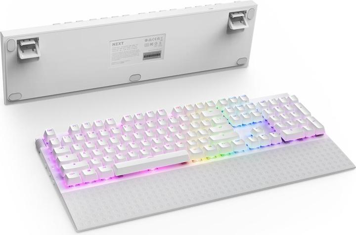 Actual product image NZXT Keyb. Function2 Full Size White KB-001NW-EN retail (DE, Cable)