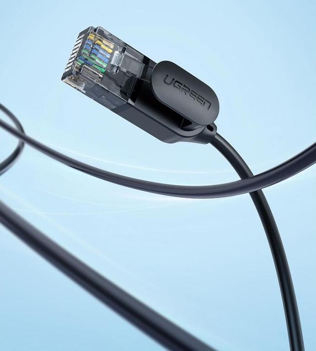 Actual product image Ugreen Cat6A UTP 10-Gbit Slim Ethernet RJ45 Pure Copper (UTP, CAT6a, 0.50 m)