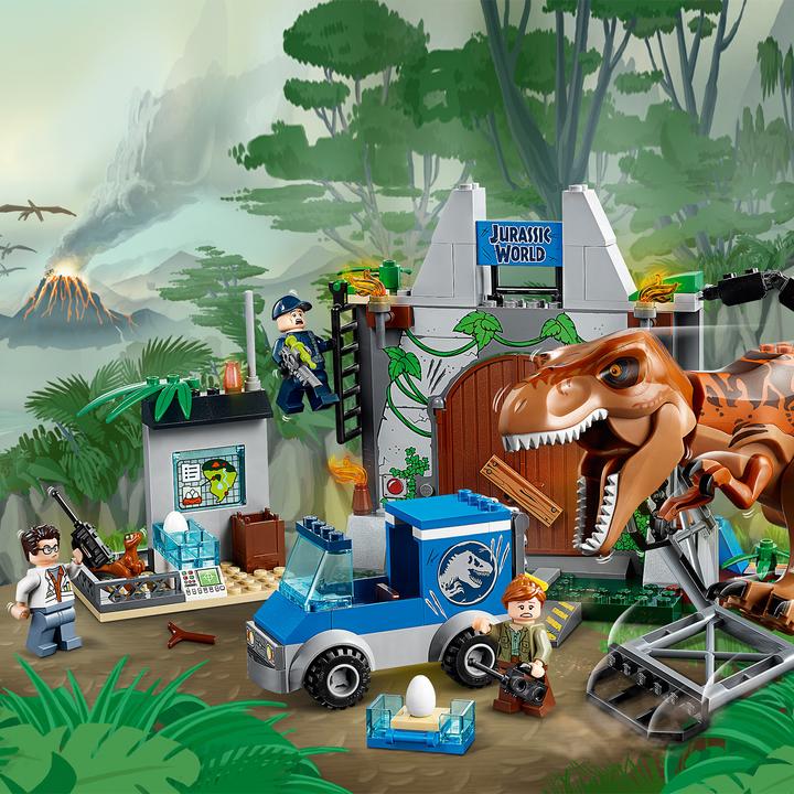 Actual product image LEGO Outbreak of the T-Rex (10758)