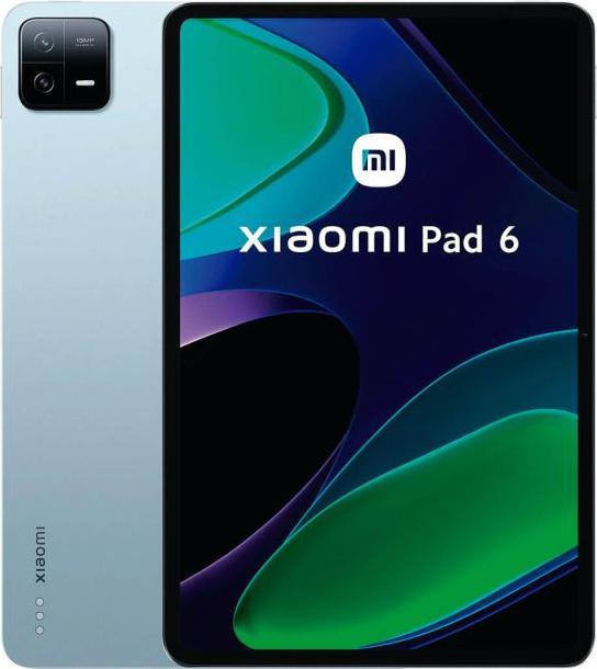 Image du produit Xiaomi Pad 6 (WLAN uniquement, 11", 256 Go, Bleu brume)