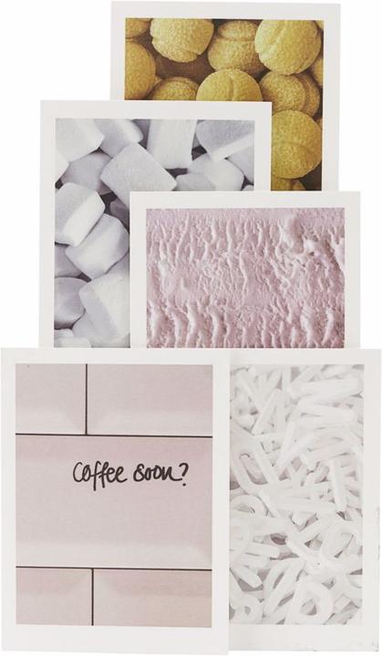 Actual product image Monograph Greeting cards with envelope, photo (5 pcs.)