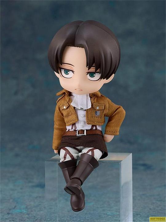 Actual product image Good Smile Company Attack on Titan figurine Nendoroid Levi 14 cm