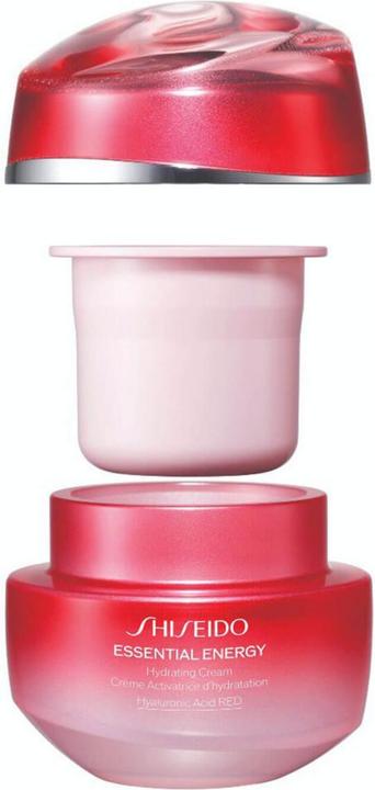 Shiseido Essentials Energy Hydratant Day Refill (50 ml, Tagescreme, Bis SPF 10)