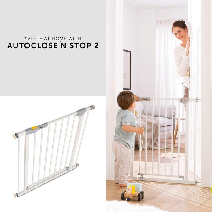 Produktbild Hauck Autoclose N Stop 2 white (75 cm)