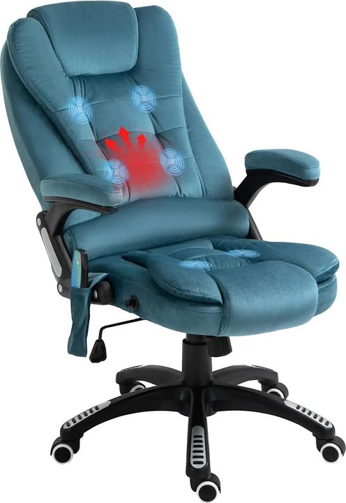 Immagine prodotto Vinsetto Sedia da ufficio con funzione massaggio e calore