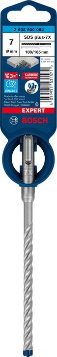 Productafbeelding Bosch Professional Zubehör Expert SDS plus-7X klopboormachine, 7 x 100 x 165 mm (7 mm)