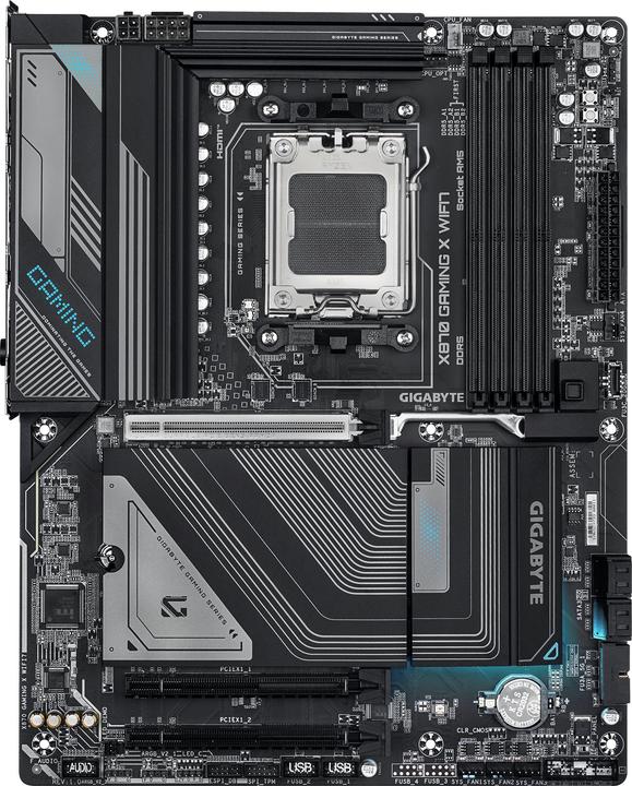 Productafbeelding Gigabyte X870 Gaming X WIFI7 (X870,AM5,ATX,DDR5) (AM5, AMD X870, ATX)