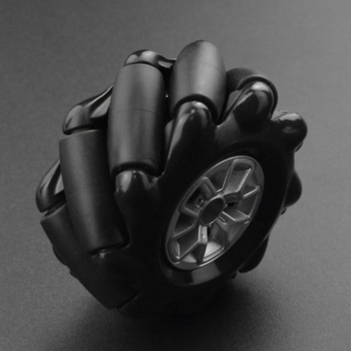 Produktbild DFRobot Rechtsdrehendes 97mm Mecanum Omni Wheel Rad Schwarz