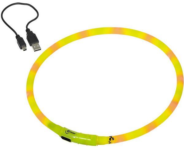 Actual product image Nobby LED Tube lumineux Visible 10mm40cm jaune (10, Dog, Dog sport)