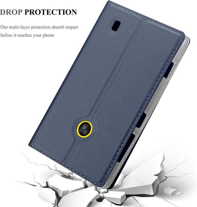 Produktbild Cadorabo Book Classy Style Cover (Nokia Lumia 520)