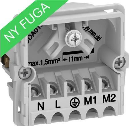 Image du produit LK Douille de lampe FUGA à 5 pôles, sans couvercle.