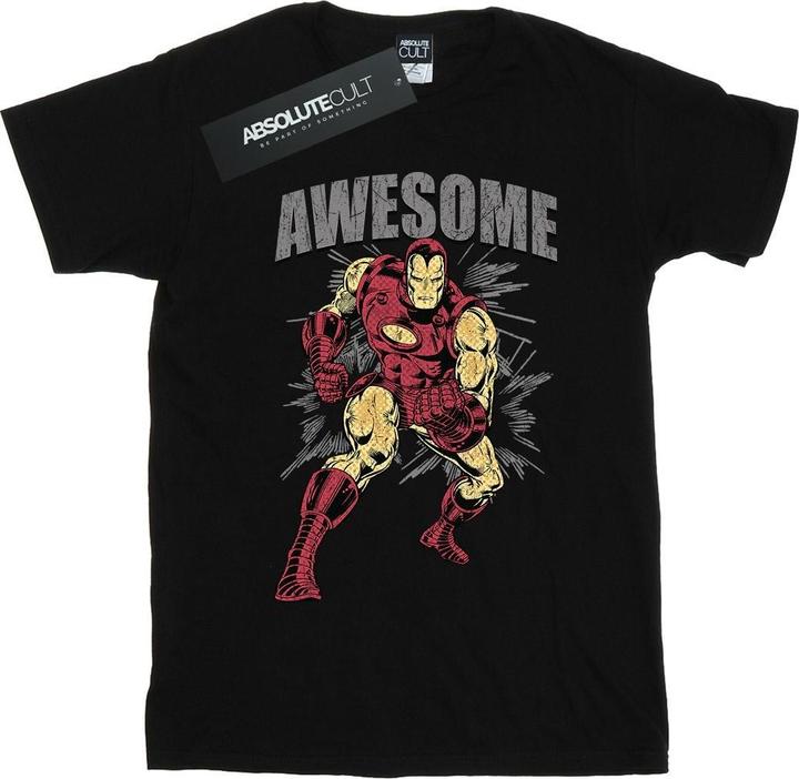 Image du produit - T-shirt AWESOME IRON MAN - Fille (140, 146)