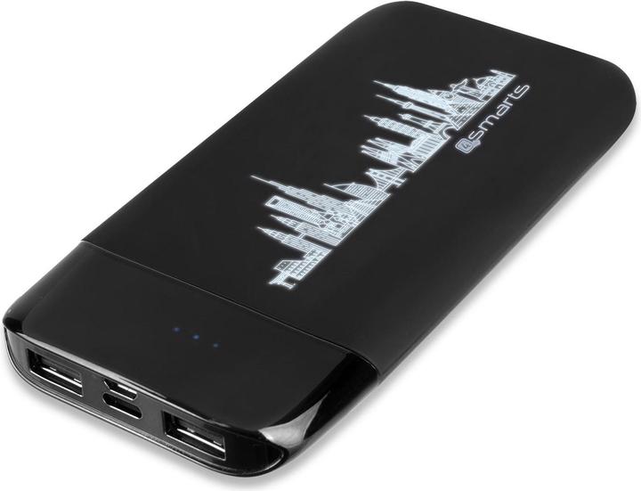 Actual product image 4smarts Powerbank VoltHub Travel 8000 mAh black (8000 mAh, 10 W, 29.60 Wh)