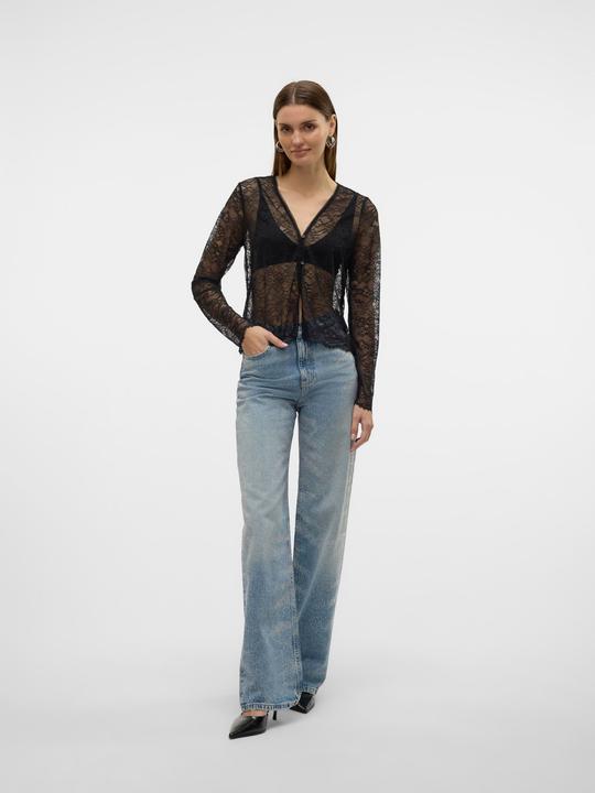 Produktbild Vero Moda VMTESSA Hohe Taille Weiter Beinschnitt Jeans Weit geschnitten (W31/L32)