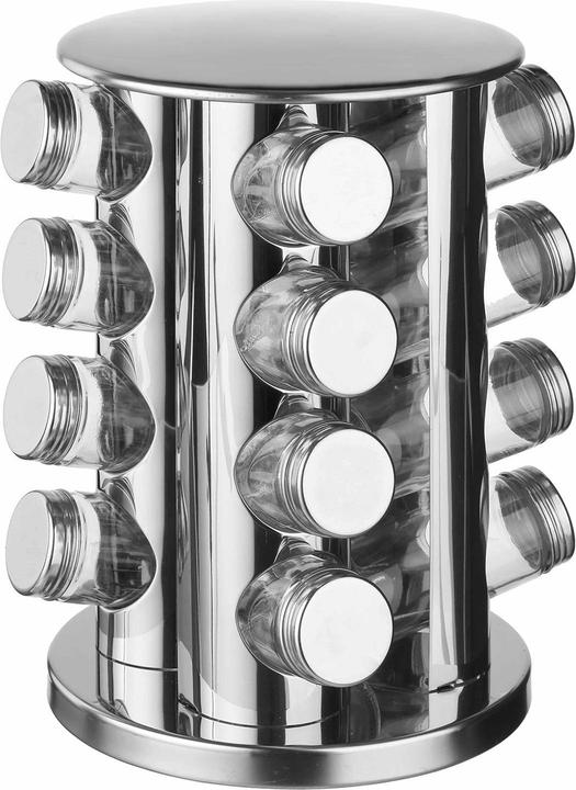 Immagine prodotto 5Five Portaspezie rotante in acciaio inox - 16 vasetti