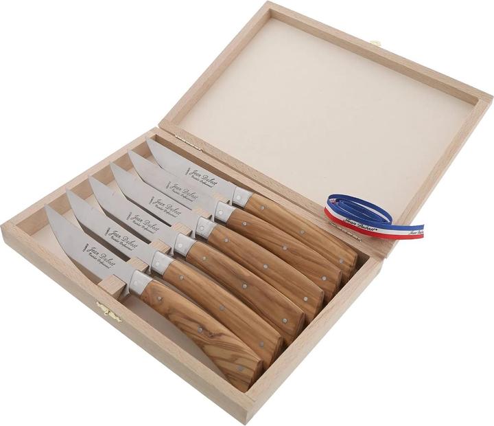 Actual product image Laguiole Jean Dubost Steak knife set 6 pcs BISTRONOMY (6 Piece, Knife)