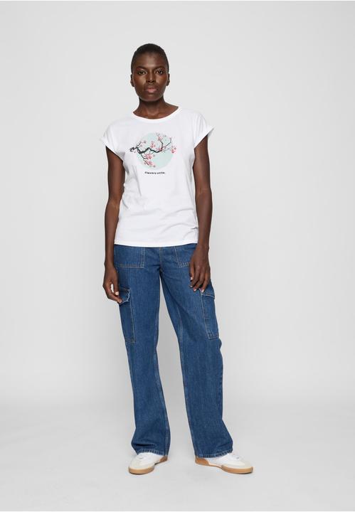 Produktbild Mister Tee Ladies Flowers Unite Tee - 19053 (L)