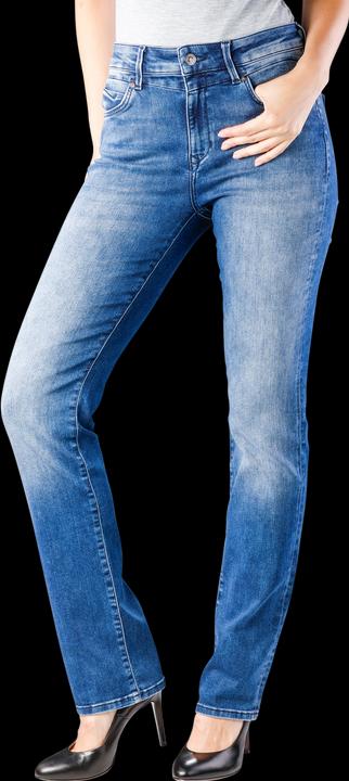 Image du produit Mavi Kendra Jeans Straight indigo blue sateen stretch (W31/L30)