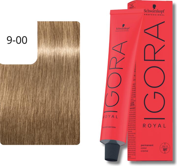 Actual product image Schwarzkopf Professional Igora Royal (9-00 Extra Light Blonde Nature Extra)