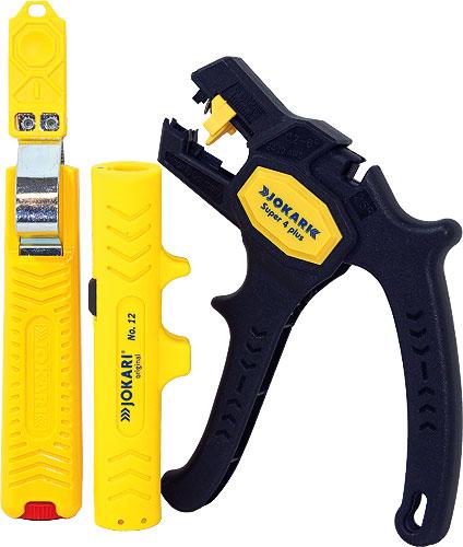 Produktbild Jokari Kabelverarbeitungs-Set + Kabelmesser Kabel-Entmanteler und Abisolierzange