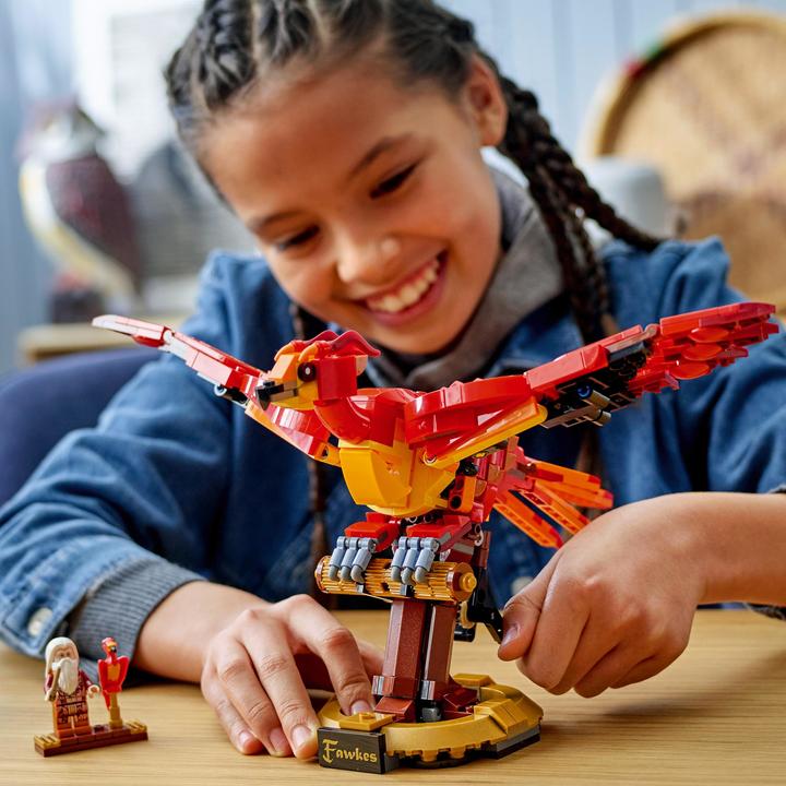 Produktbild LEGO Fawkes, Dumbledores Phönix (76394, LEGO Harry Potter, LEGO Seltene Sets)