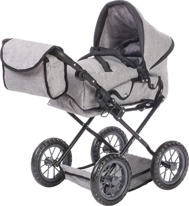 Knorrtoys Puppenwagen Ruby - stone black