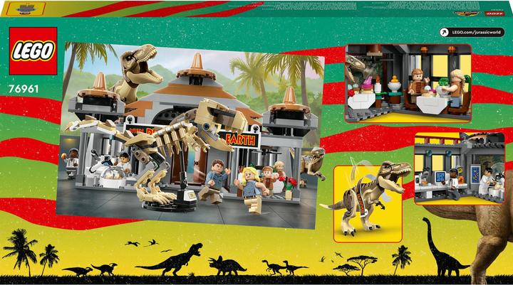 Immagine prodotto LEGO L'attacco del T. rex e del rapace al centro visitatori (76961, LEGO Jurassic World)