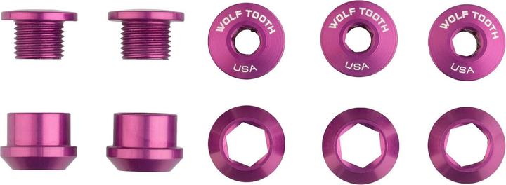 Image du produit Wolf Tooth Kit de vis de plateau 5-bras 6 mm (1)