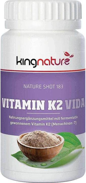 Actual product image Kingnature Vitamin K2 Vida Caps (120 Piece, Capsules, 76 g)