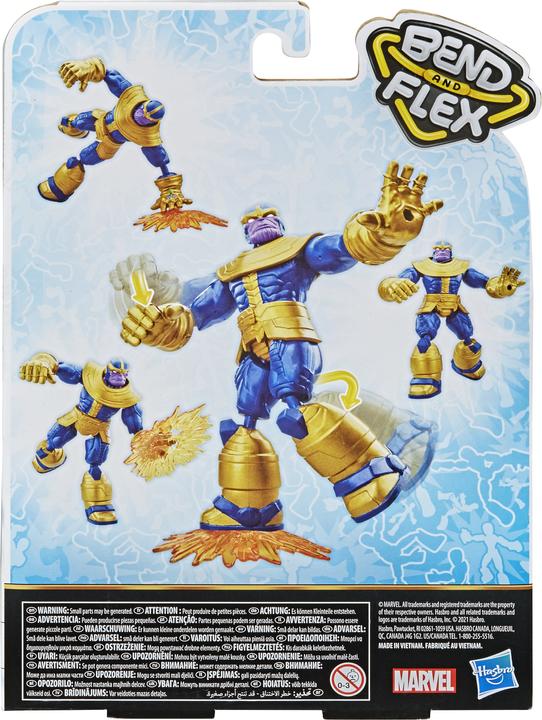 Actual product image Hasbro Marvel Bend And Flex Thanos