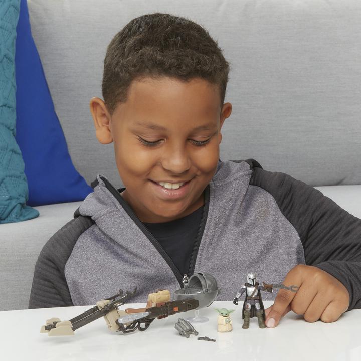 Immagine prodotto Hasbro Star Wars Mission Fleet- The Mandalorian Child Duel for the Bounty