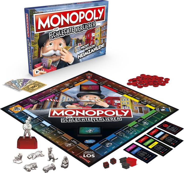 Produktbild Monopoly für schlechte Verlierer (Deutsch)