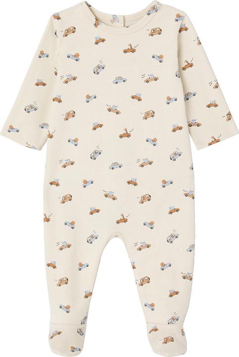 Vertbaudet Bio-Kollektion: Baby Strampler mit Autos